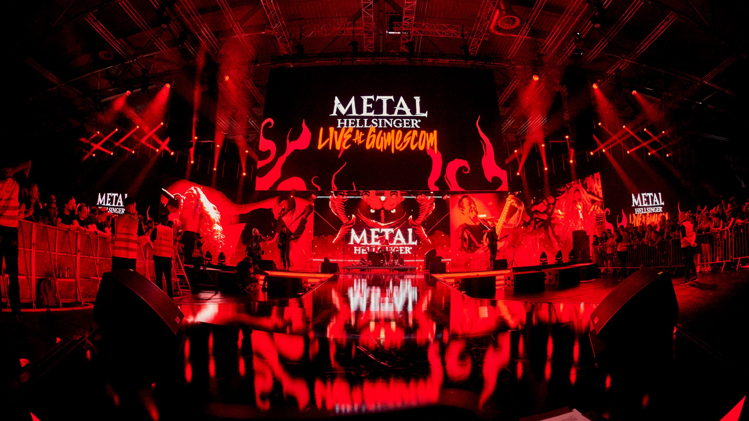 Metal: Hellsinger Konzert, Halle 6, gamescom 2022