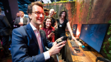 Eröffnungsrundgang zur gamescom 2025, Hendrik Wüst MdL (CDU) (Ministerpräsident des Landes Nordrhein-Westfalen), Dorothee Bär MdB (CSU) Bundesministerin für Forschung, Technologie und Raumfahrt)
