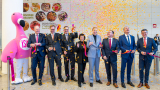 Ribbon Cutting ISM und ProSweets 2025, Eingang Süd